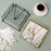 Iron Tissue Storage Holder Square Diamond Napkin Stand for Cafe Hotel Restaurant - Black - 7
