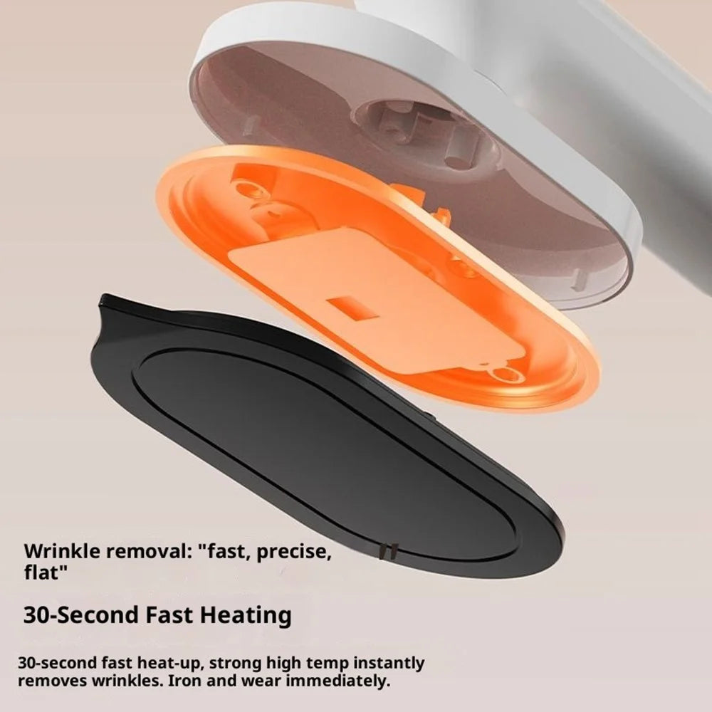 Portable Handheld Garment Steamer Iron Cordless Mini Powerful Wrinkle Remover for Travel  /  Home - 4
