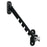 U-Shaped Carbon Steel Child Safety Lock External Lock Catch Angle Limiter Wind Brace Fixator for Doors Windows - Black - 1