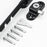 U-Shaped Carbon Steel Child Safety Lock External Lock Catch Angle Limiter Wind Brace Fixator for Doors Windows - Black - 2