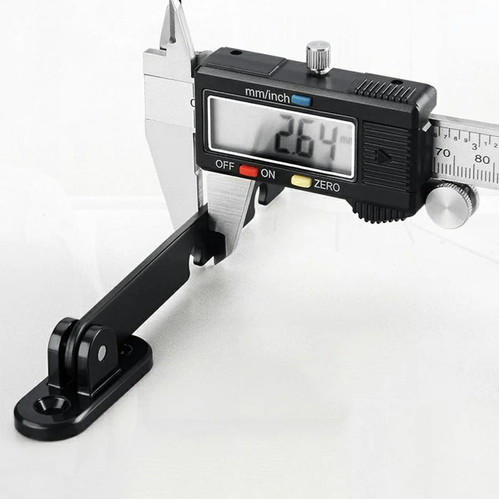 U-Shaped Carbon Steel Child Safety Lock External Lock Catch Angle Limiter Wind Brace Fixator for Doors Windows - Black - 4