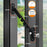 U-Shaped Carbon Steel Child Safety Lock External Lock Catch Angle Limiter Wind Brace Fixator for Doors Windows - Black - 6