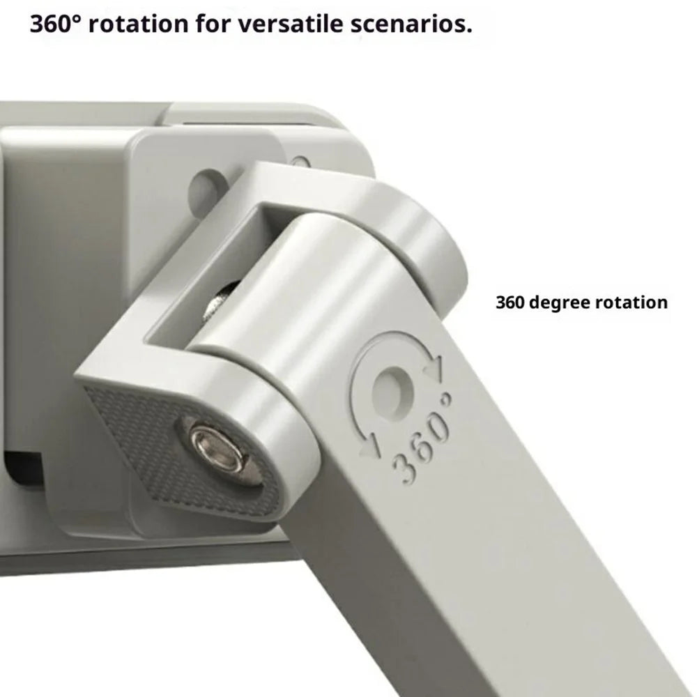 No Drill Self Adhesive Window Lock 3-Level Safety Distance Adjustment Casement Window Stopper - 6