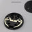 Invisible Floor Mounted Door Stopper No Drill Mechanical Wind Resistant For Bedroom Bathroom - Black - 3