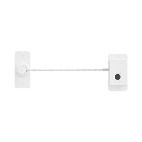 FQ20 Smart Fingerprint Lock USB-C Fast Charge Electronic Door Lock for Fridge Drawer Cabinet - White - 1