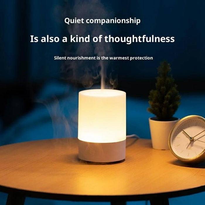 7 Color Aroma Diffuser USB Ultrasonic Humidifier Desktop Essential Oil Scent Machine for Bedroom - White  /  DQ712 - 5