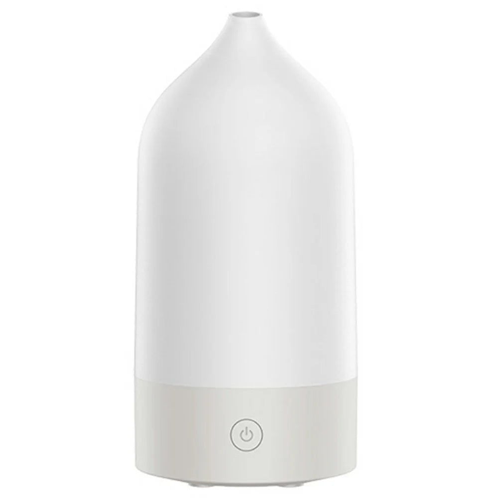 USB Vase Aroma Diffuser Low Power Consumption Desktop Ambient Mist Lamp for Home - White - 1