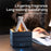 USB Campfire Aroma Diffuser Desktop Air Humidifier with 7-Color Gradient Flame Effect - Black - 5