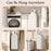 360° Circulation Foldable Clothes Dryer 68°C Constant Temp Drying Machine 10KG Large Capacity - EU Plug  /  Milky White - 5