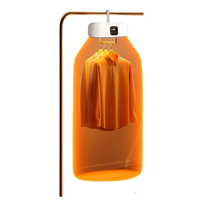 UV Blue Light 60°C Sterilizing Foldable Drying Machine 360° Hot Air Circulation Baby Clothes Dryer - EU Plug - 1