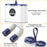55°C Constant Heat UV Sterilizing Smart Shoe Dryer Dual Fan Fast Drying Retractable Shoe Warmer 8-Speed Timer - 4