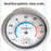ANZHIDONG Temperature Humidity Meter for Home Pharmacy Wall Mounted Mechanical Thermometer Hygrometer - 4
