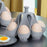 Creative Silicone Eggs Cooker Even Heating Boiled Egg Maker with Drainage Holes Storage Tray for 6 Eggs - 3