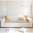 70x180cm Pet-Friendly Sofa Cushion Thickened Soft Corduroy Sofa Cover Breathable Non-Slip - Coffee - 3