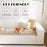 70x180cm Pet-Friendly Sofa Cushion Thickened Soft Corduroy Sofa Cover Breathable Non-Slip - Coffee - 4