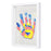 Transparent Photo Frame DIY Handprint Frame Family Multi-Person Handprint Gift Creative Souvenir Decor - White - 2