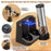 Stainless Steel Electric Spice Grinder Rechargeable Pepper Mill with Battery Display Base Adjustable Coarseness - 4