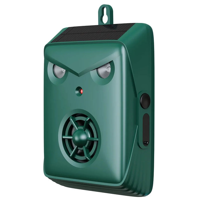 B09 Outdoor Solar Powered Ultrasonic Animal Repellent IP54 Waterproof Wall Mounted Bird Mouse Deterrent Device - 1