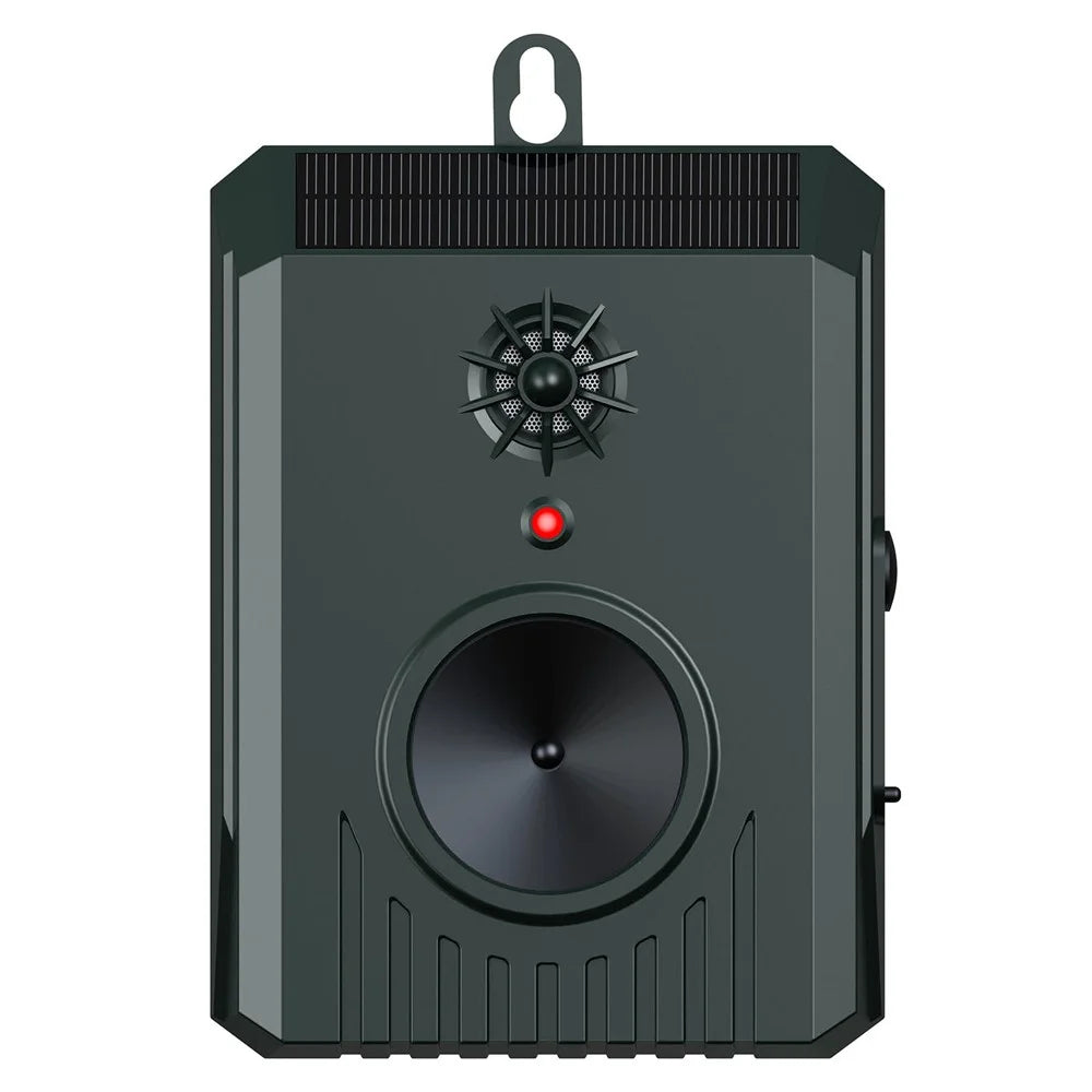 B10 Wall Mounted Ultrasonic Animal Repellent Outdoor Solar Powered Pest Control Device for Mice Dogs Birds - 3