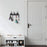 Animal Shaped Key Holder Wall Mount Hook Metal Iron Paw Print Hanger for Entryway Decorative Storage Organizer - Three Cats - 5