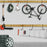 6Pcs Large S-Shaped Garage Hooks Heavy Duty Wall-Mounted Hangers for Bicycles Ladders Garden Tools - Dip Coated  /  Black - 5