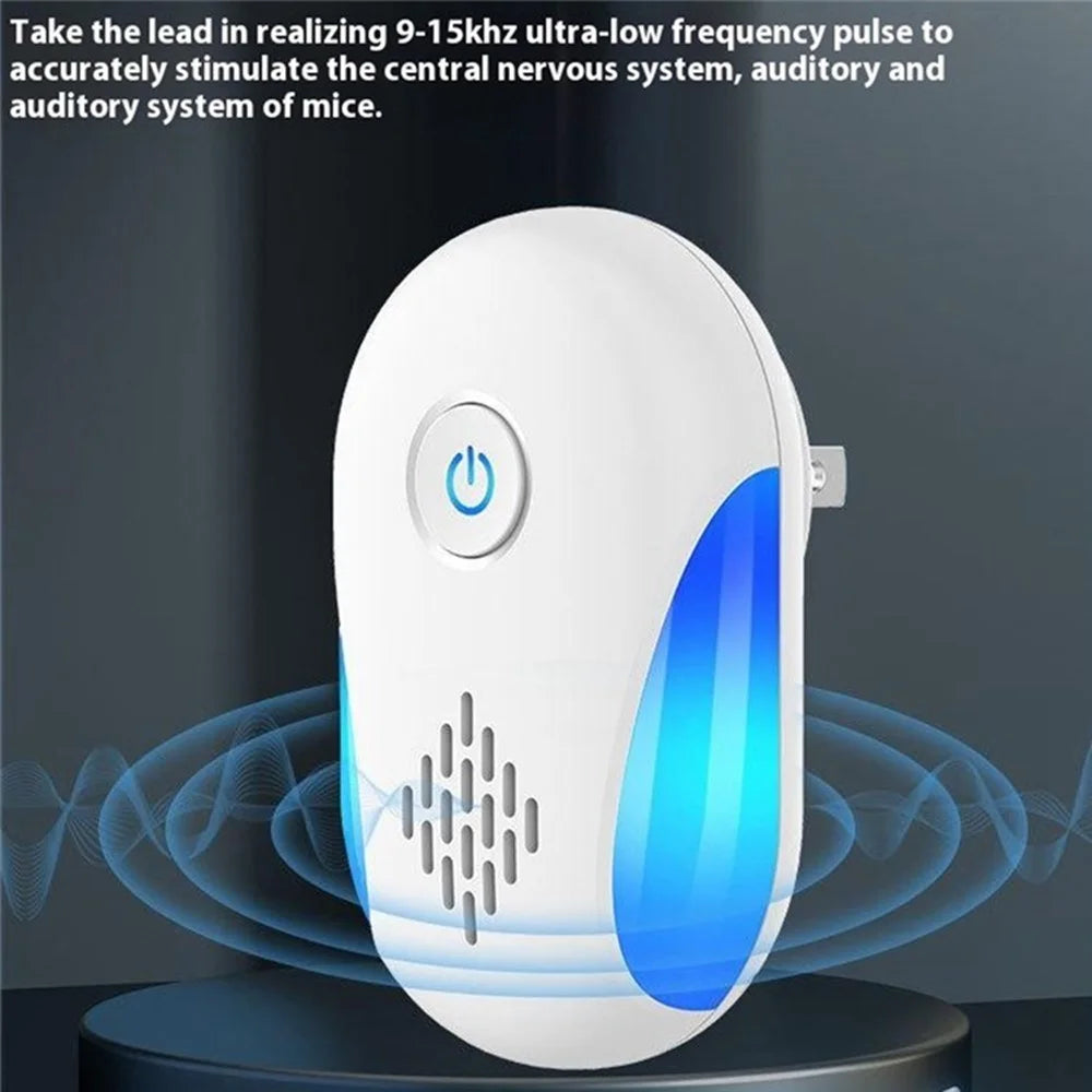 311 Dual Modes Electronic Ultrasonic Repellent Plug-in Pest Control Device for Bugs Mosquito Roach Rodent - US Plug - 7