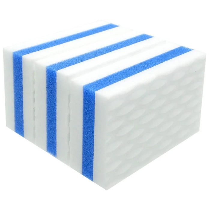 3Pcs Nano Sponge Eraser Magic Cleaning Scrubber Dual-Color Melamine Dish Sponge Multi-Purpose Kitchen Cleaner - 2