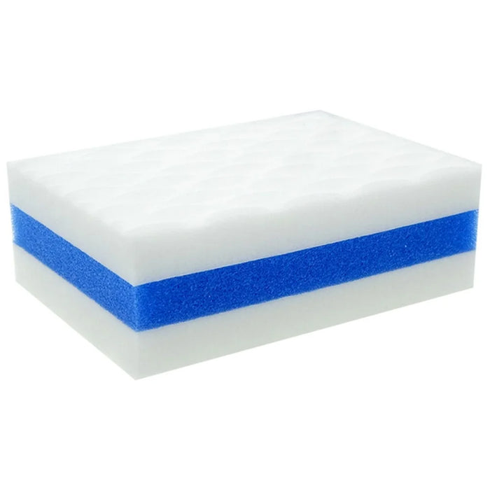 3Pcs Nano Sponge Eraser Magic Cleaning Scrubber Dual-Color Melamine Dish Sponge Multi-Purpose Kitchen Cleaner - 3