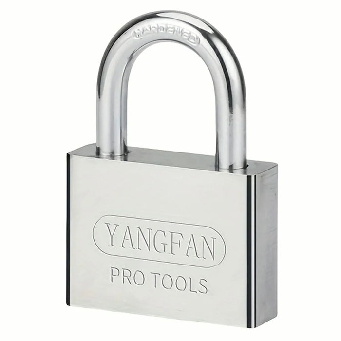 YANGFAN Anti Theft Padlock 60mm Short Shackle Waterproof Rust-Resistant Security Lock with 3 Keys for Home - 1