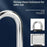YANGFAN Anti Theft Padlock 60mm Short Shackle Waterproof Rust-Resistant Security Lock with 3 Keys for Home - 3