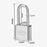 YANGFAN Waterproof Padlock 30mm Long Shackle Rustproof Security Lock with 3 Keys for Home  /  Outdoor Protection - 4