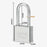 YANGFAN Waterproof Padlock 50mm Long Shackle Rustproof Security Lock with 3 Keys for Home  /  Outdoor Protection - 4