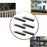 6Pcs 40cm Anti-Climb Fence Spikes Metal Fence Wall Spikes Rustproof Anti-Theft for Outdoor Garden Home Security - 3