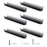 6Pcs 40cm Anti-Climb Fence Spikes Metal Fence Wall Spikes Rustproof Anti-Theft for Outdoor Garden Home Security - 5