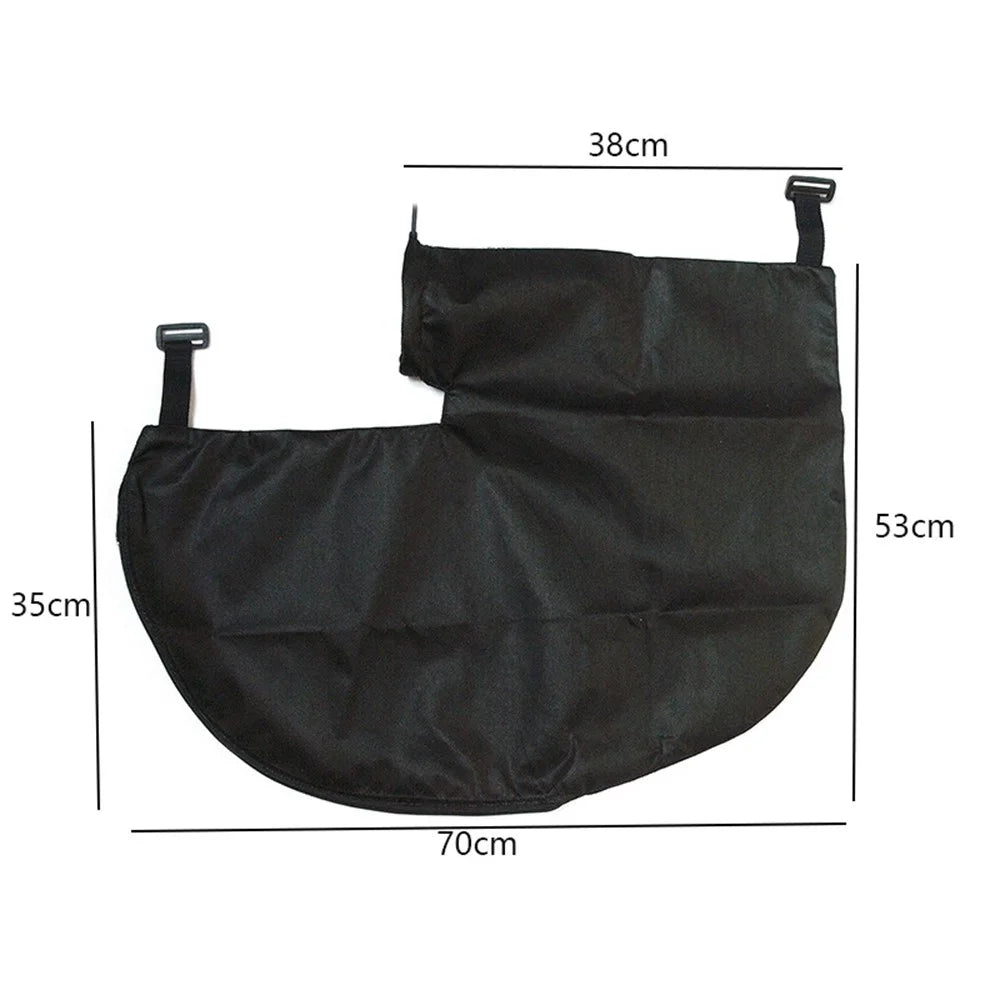 Leaf Blower Vacuum Bag Adjustable Replacement Collection Bag with Zipper Tear-Resistant - 7