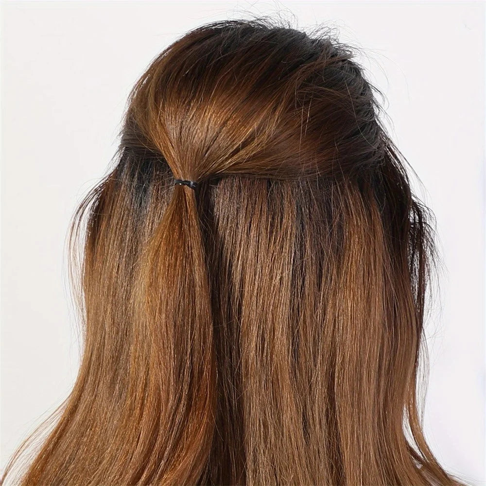 Clip Hair Comb Volume Inserts Hair Comb Sponge Foam Fluffy Hair Bases for Hair Style DIY - Large / Brown - 3