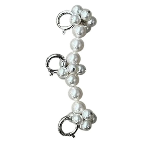 Pearl Flower Shoe Charms DIY Sneaker Shoelace Decoration for Sports Shoes Accessories - 1