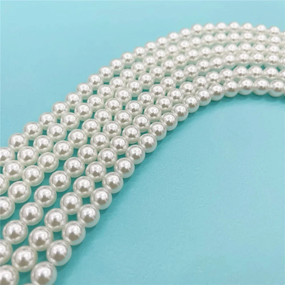 30cm Pearl Chain Accessory Versatile Decorative Pearl Chain Strap for Bags and Shoes - Gold - 6