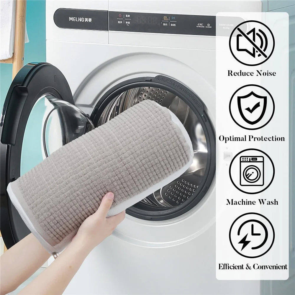 Lazy Shoe Wash Bag for Washing Machine Sneaker, Sports Shoes Cleaner Protective Pouch Anti Deformation - 6