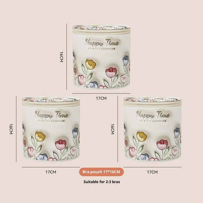 3Pcs Mesh Laundry Bags for Bras / Underwear 17 x 16cm Washing Machine Wash Bags Protective Anti-Deformation Mesh Wash Bag - 5
