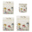 4Pcs Washing Machine Laundry Bags High-Density Mesh Anti-Deformation Bags - Tulip Pattern Coat  /  Sweater  /  Shirt  /  Bra Storage Bag - 1