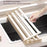 32 x 34.5cm Over Sink Dish Drying Rack Foldable Drainer Shelf Space Aluminum Roll Up Mat Kitchen Organizer - Grey - 7