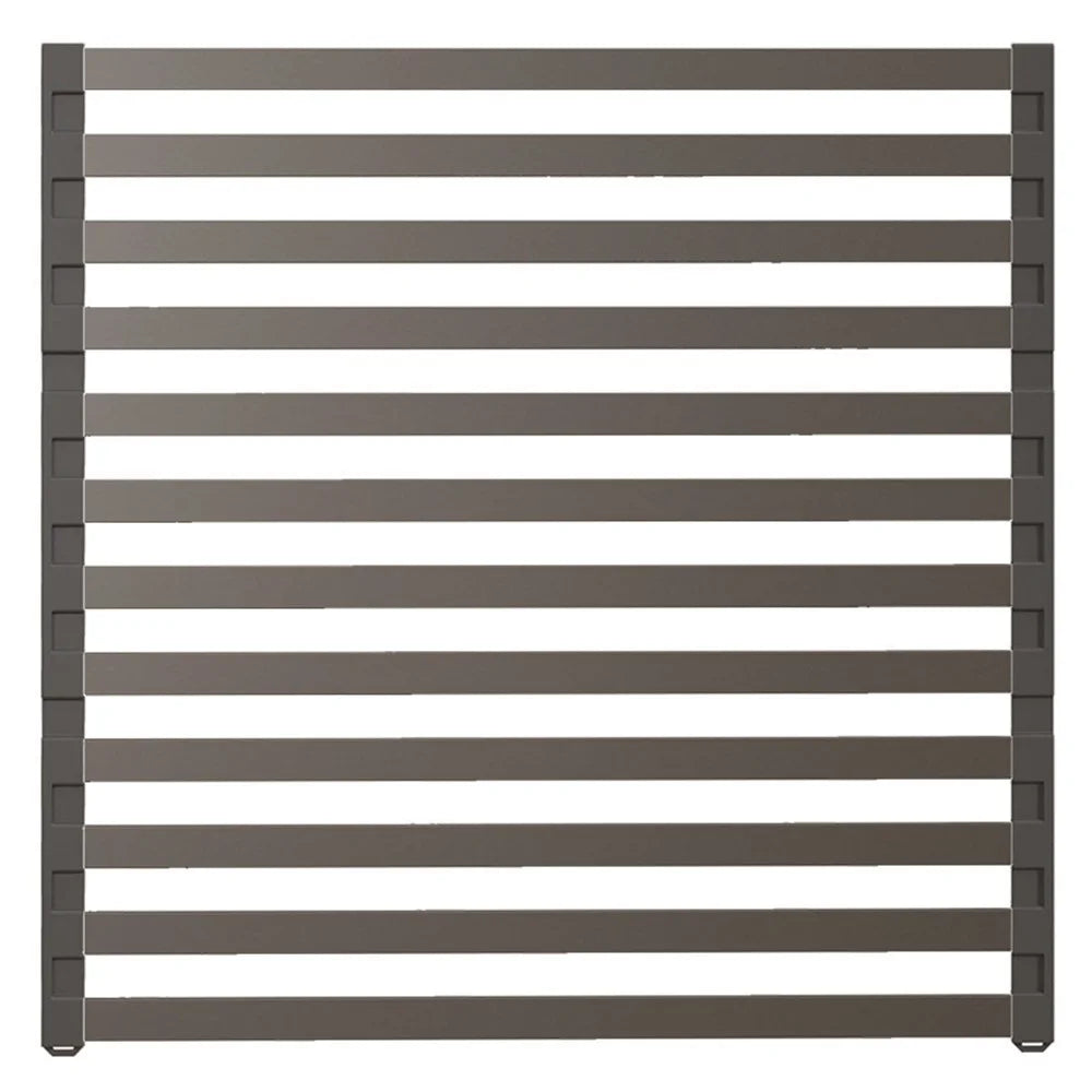 42 x 34.5cm Over Sink Dish Drying Rack Foldable Drainer Shelf Space Aluminum Roll Up Mat Kitchen Organizer - Grey - 2