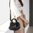 Handbag Tote with Bow Decoration, Portable Shoulder Crossbody Bag for Women - Black - 2