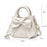 Handbag Tote with Bow Decoration, Portable Shoulder Crossbody Bag for Women - Black - 7