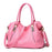 Handbag Tote for Women Shoulder Bag Large Capacity Crossbody Purse Simple Design - Pink - 1