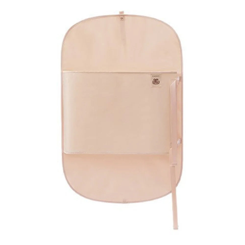 Space Saving Clothing Compression Board with Adjustable Straps Foldable Clothes Dust Cover - Pink - 1