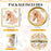 52Pcs Horse Theme Birthday Party Decorations Tableware Set with 16 Paper Plates, 16 Cups, 20 Napkins, for Celebration (No FDA) - 6