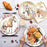 50Pcs Horse Theme Birthday Party Tableware Set with Paper Plates, Cups, Napkins for Holiday Celebration (No FDA) - 3