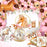 50Pcs Horse Theme Birthday Party Tableware Set with Paper Plates, Cups, Napkins for Holiday Celebration (No FDA) - 5